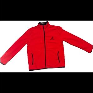 Nautica Men's Red Fleece Jacket